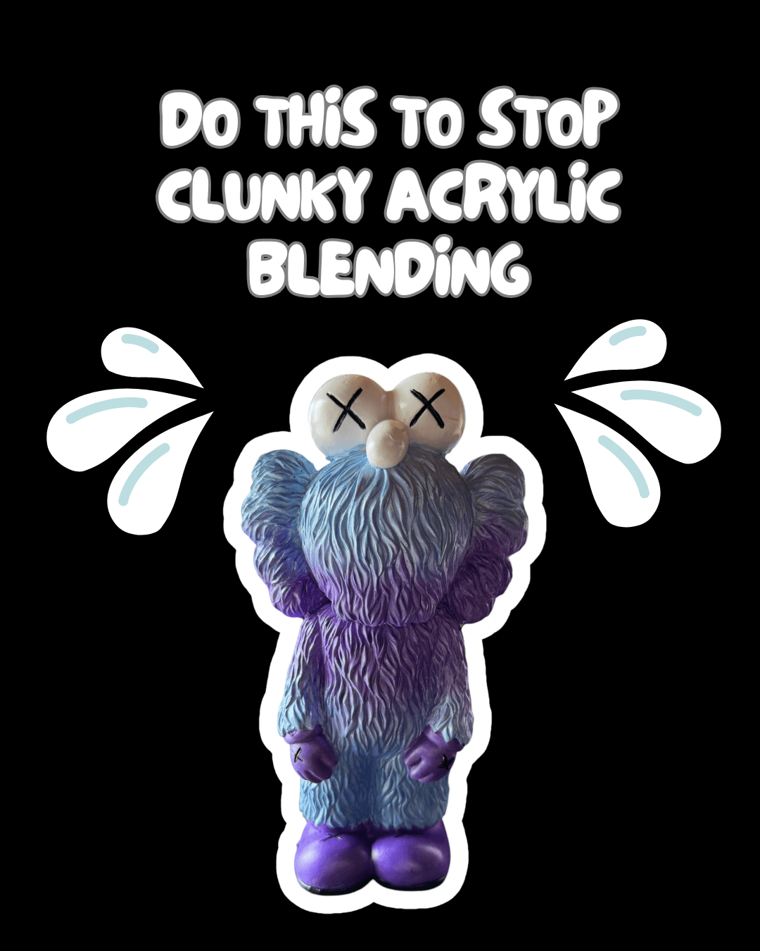 Stop clunky acrylic blending - Plaster Playground