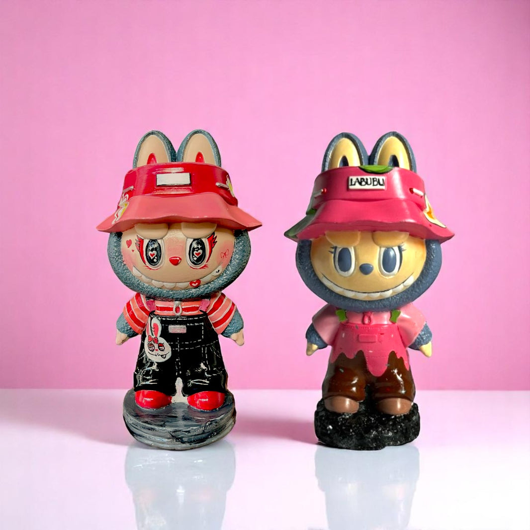 Labubu Pop Mart DIY Figurine Paint Kit. Perfect activity for couples