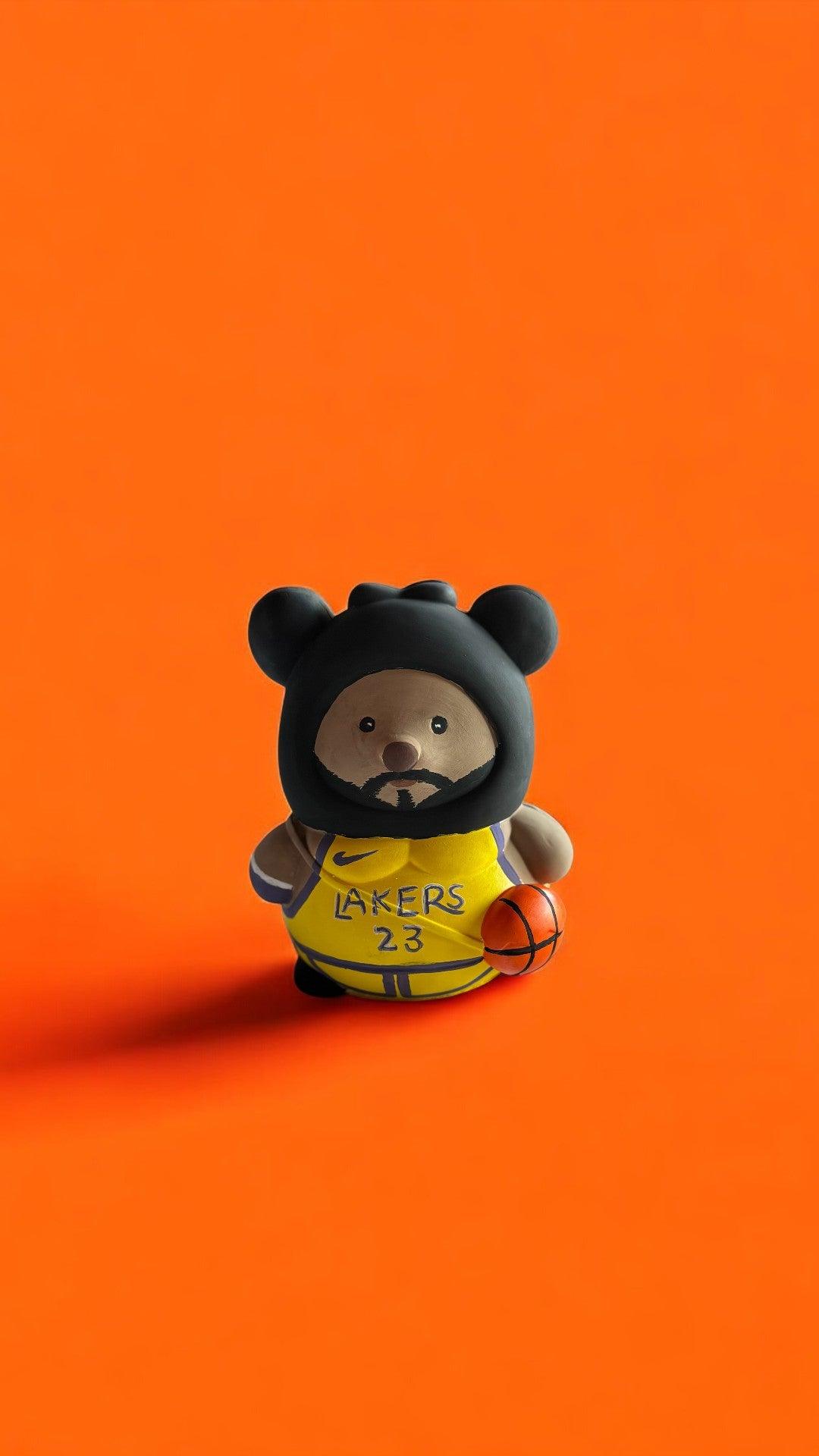 Lebron Bear Paint Kit - Plaster Playground