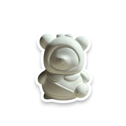 Batman Bear Paint Kit - Plaster Playground