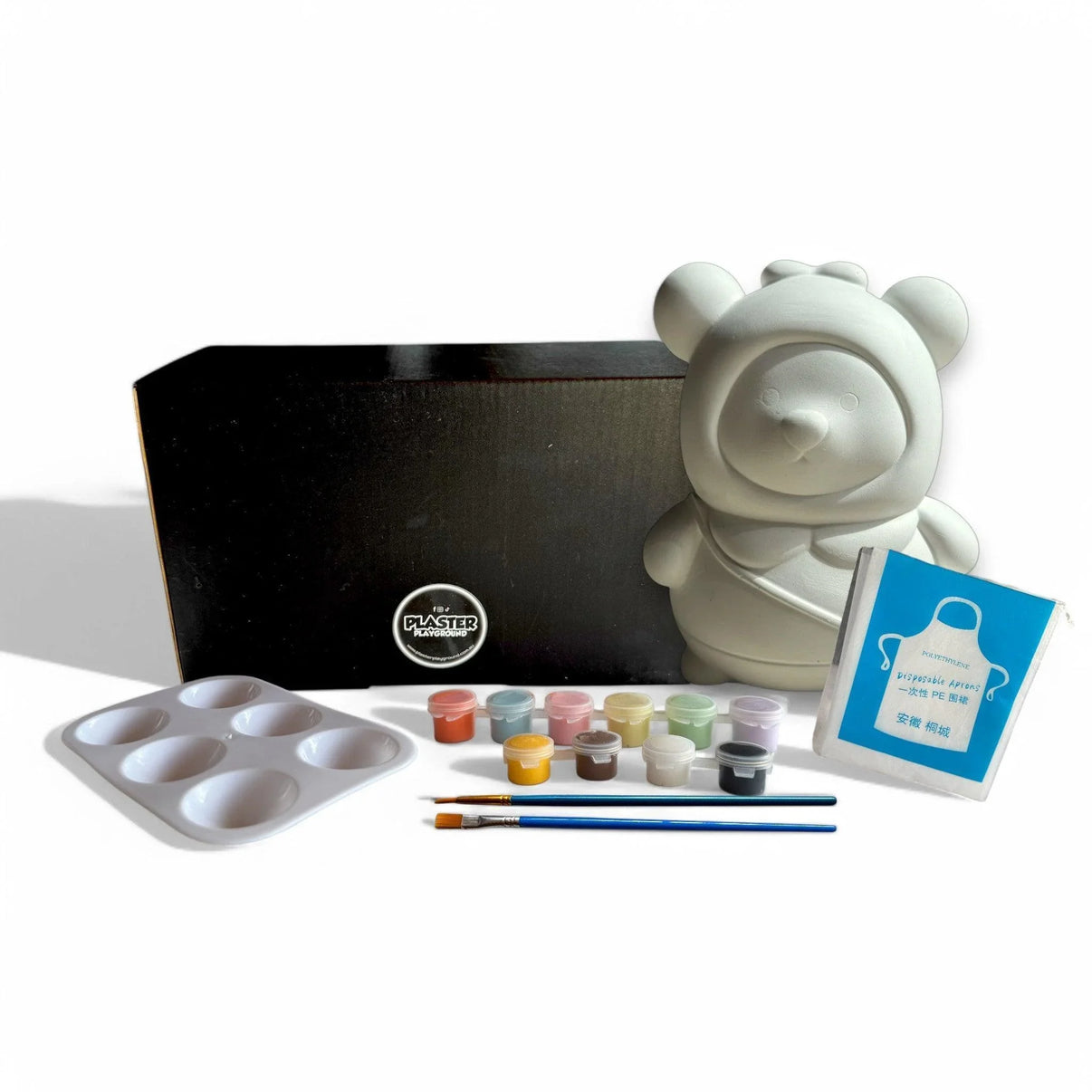 Batman Bear Paint Kit - Plaster Playground