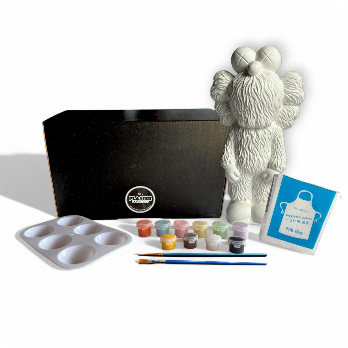 Furry Elmo Paint Kit - Plaster Playground