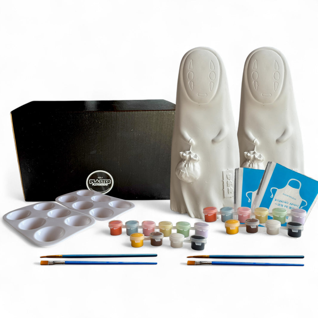 Spirited Away Pop Mart DIY Figurine Paint Kit. Fun activity for solo or groups
