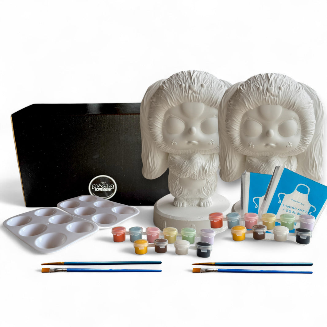 Babythree Pop Mart DIY Figurine Paint Kit. New couple activities to do