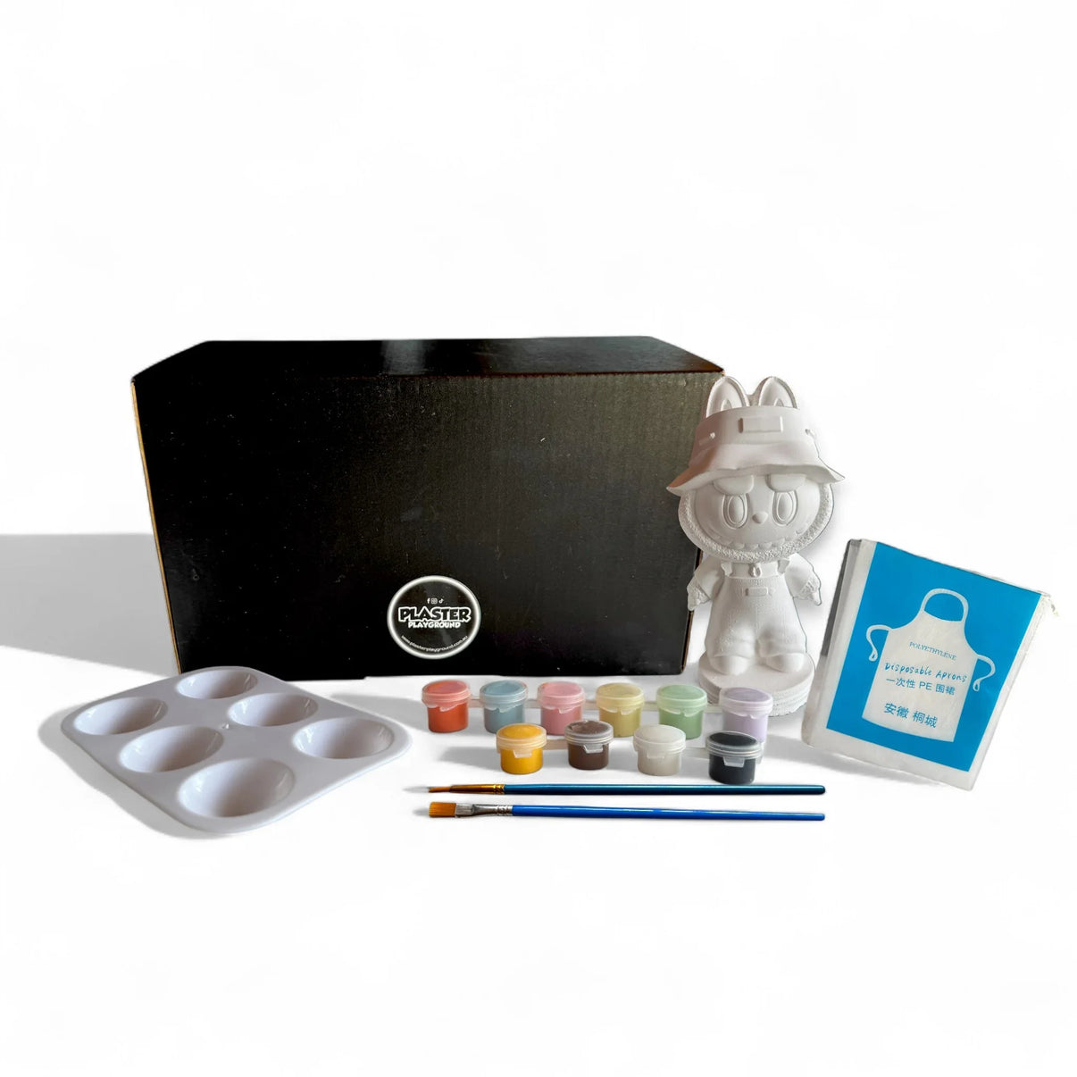 Mini Bucket Hat Monster Paint Kit - Plaster Playground