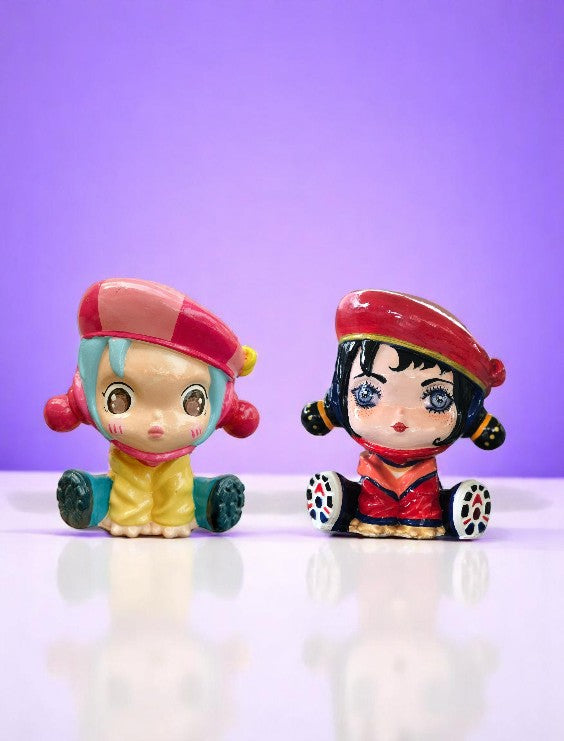 Skullpanda Pop Mart DIY Figurine Paint Kit. Perfect gift for couples.